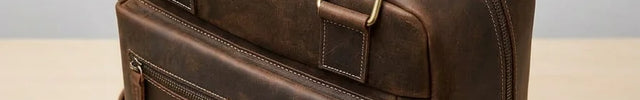 Sac à dos cuir vachette 16 pouces voyage homme - Vue 5 - Sac