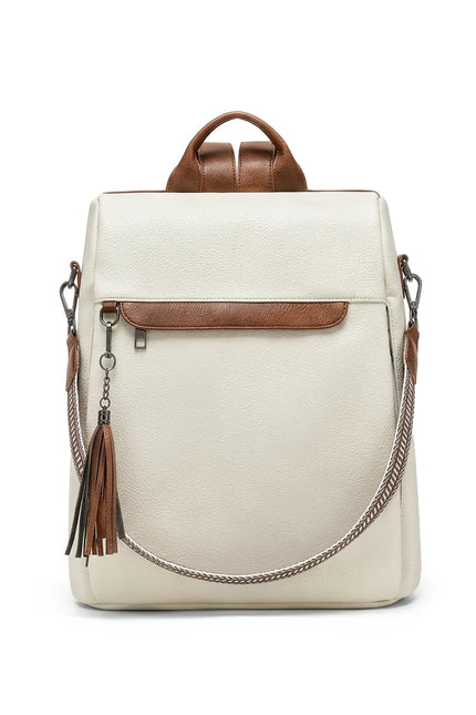 Sac à dos cuir végan femme élégant ville - Vue 1 - Sac