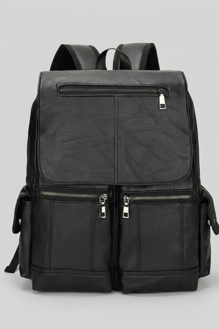 Sac à dos cuir végan ordinateur 16 pouces - Vue 2 - Sac