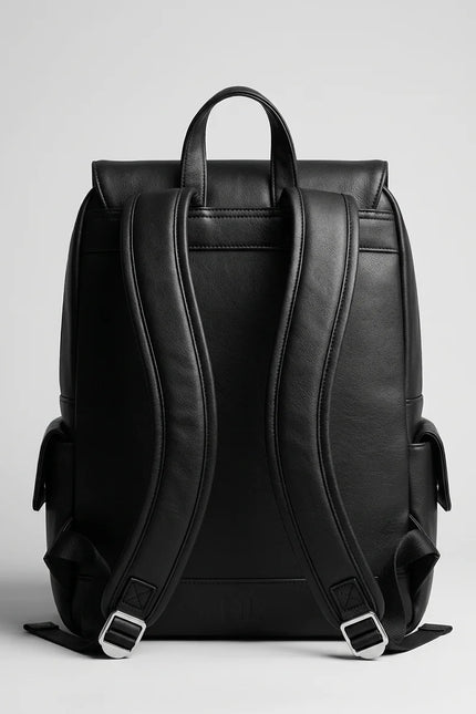 Sac à dos cuir végan ordinateur 16 pouces - Vue 4 - Sac