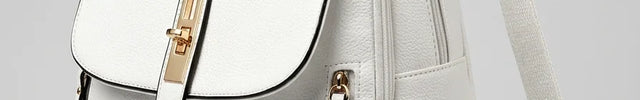 Sac à dos cuir vegan ville femme élégant - Vue 2 - Sac