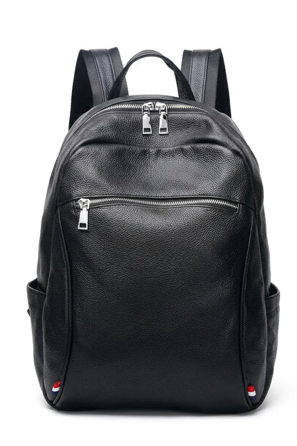 Sac à dos cuir véritable business ordinateur - Vue 1 - Sac