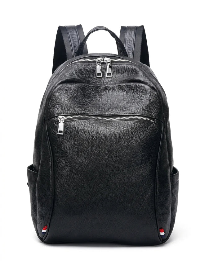 Sac à dos cuir véritable business ordinateur - Vue 1 - Sac