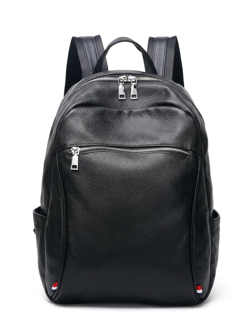 Sac à dos cuir véritable business ordinateur - Vue 1 - Sac