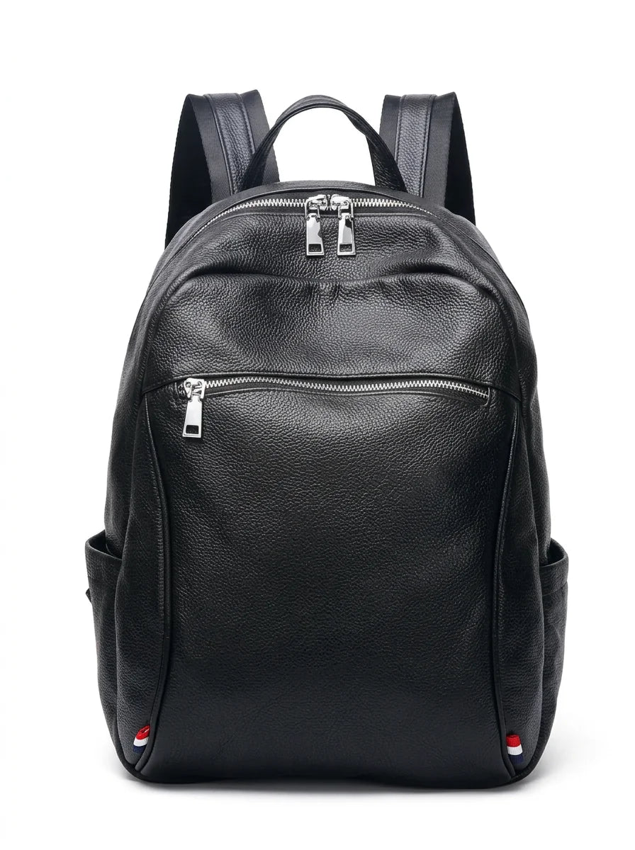 Sac à dos cuir véritable business ordinateur - Vue 1 - Sac