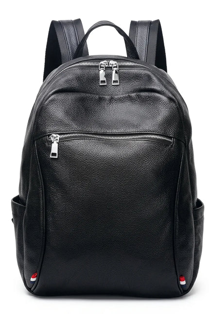Sac à dos cuir véritable business ordinateur - Vue 1 - Sac