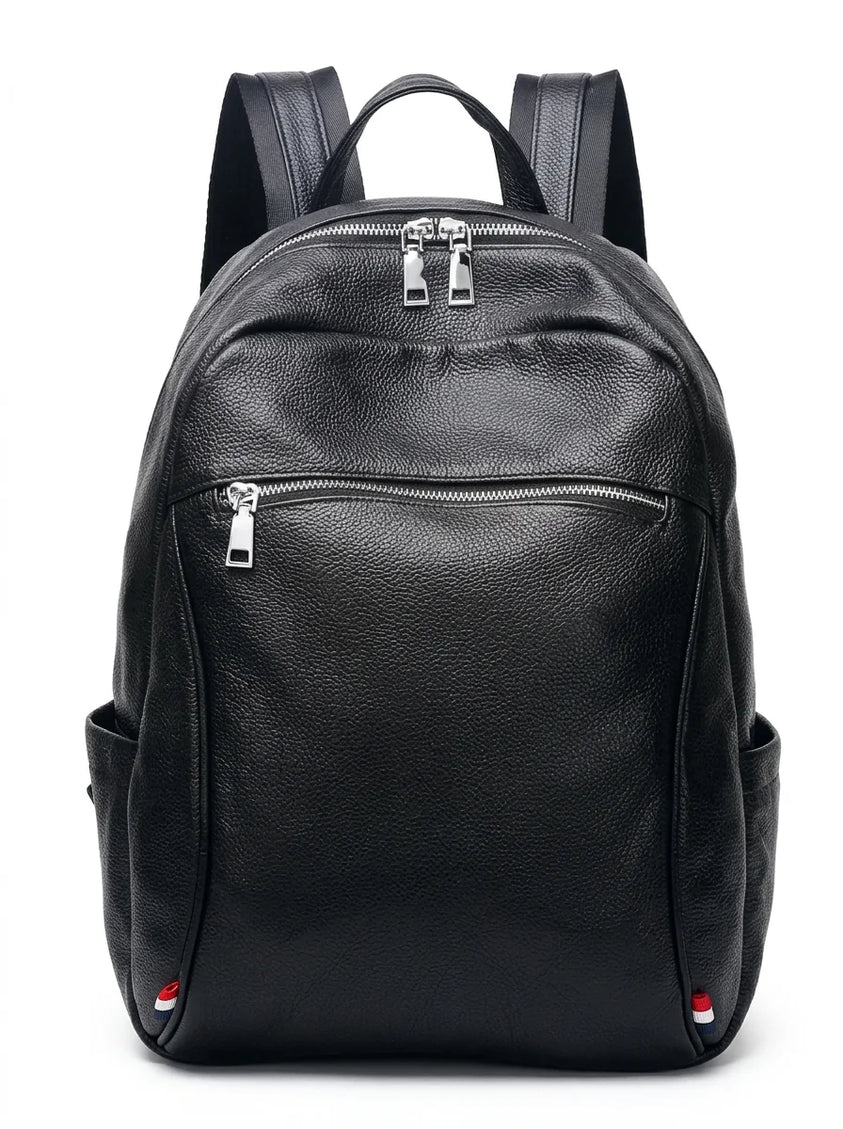 Sac à dos cuir véritable business ordinateur - Vue 1 - Sac