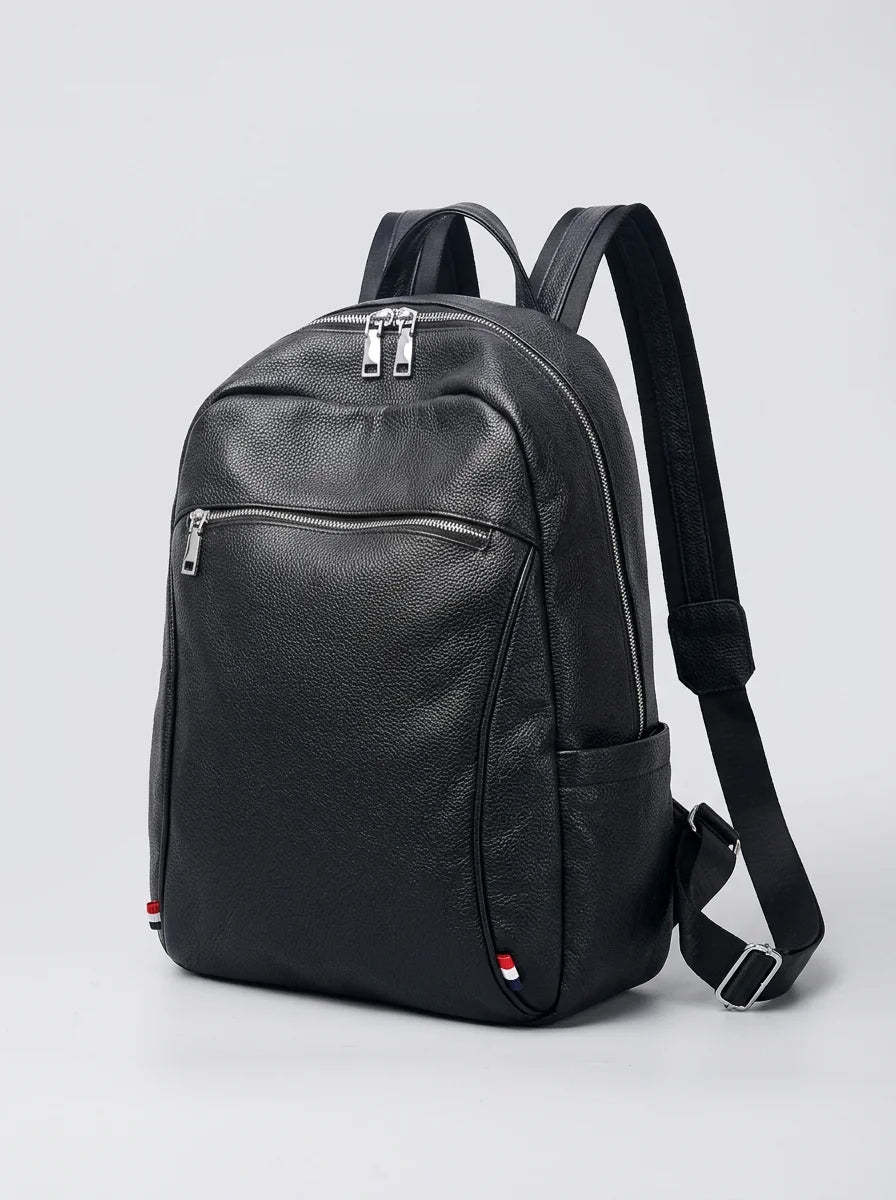 Sac à dos cuir véritable business ordinateur - Vue 2 - Sac
