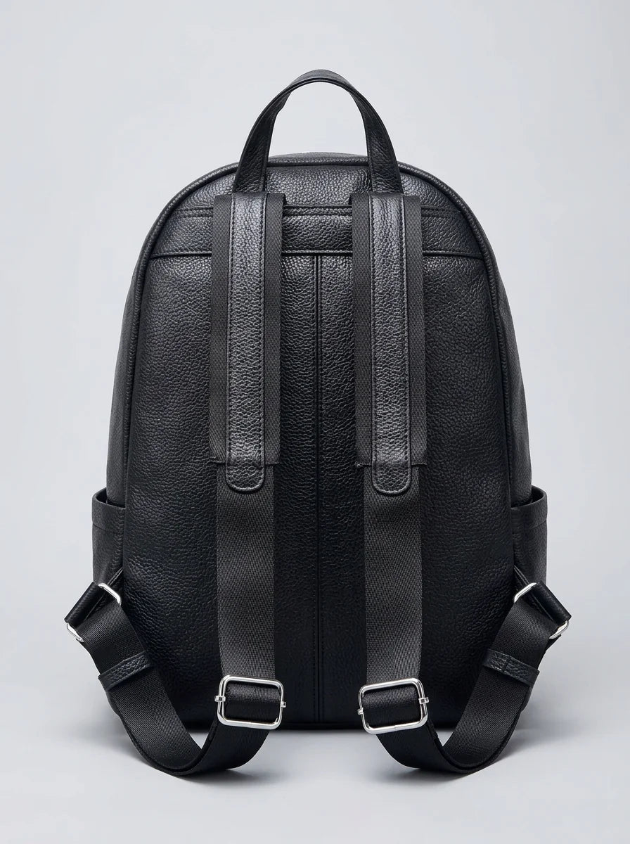 Sac à dos cuir véritable business ordinateur - Vue 3 - Sac