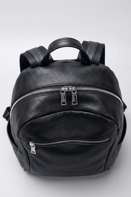 Sac à dos cuir véritable business ordinateur - Vue 5 - Sac