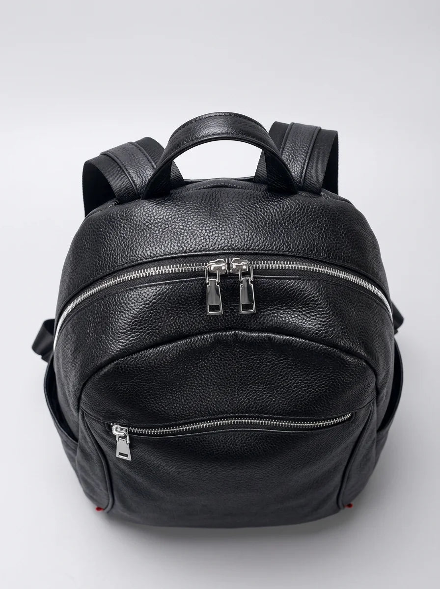 Sac à dos cuir véritable business ordinateur - Vue 5 - Sac
