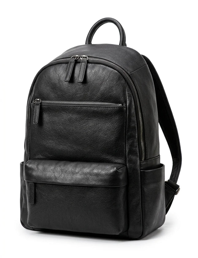 Sac à dos cuir véritable homme business élégant - Vue 1 - Sac