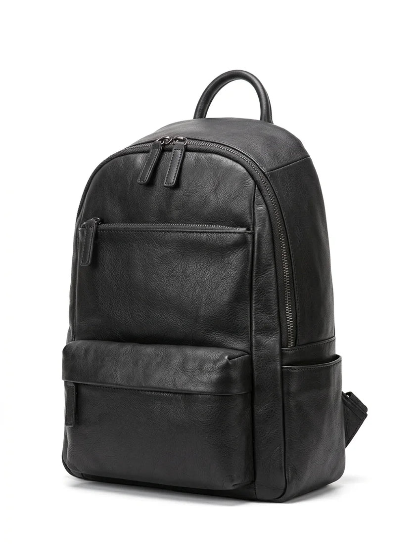 Sac à dos cuir véritable homme business élégant - Vue 1 - Sac