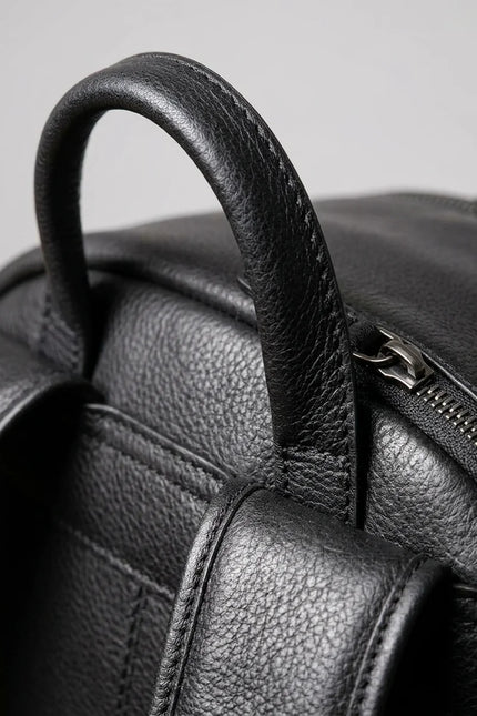 Sac à dos cuir véritable homme business élégant - Vue 4 - Sac