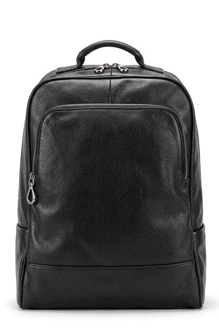 Sac à dos cuir véritable homme ordinateur élégant - Vue 1 - Sac