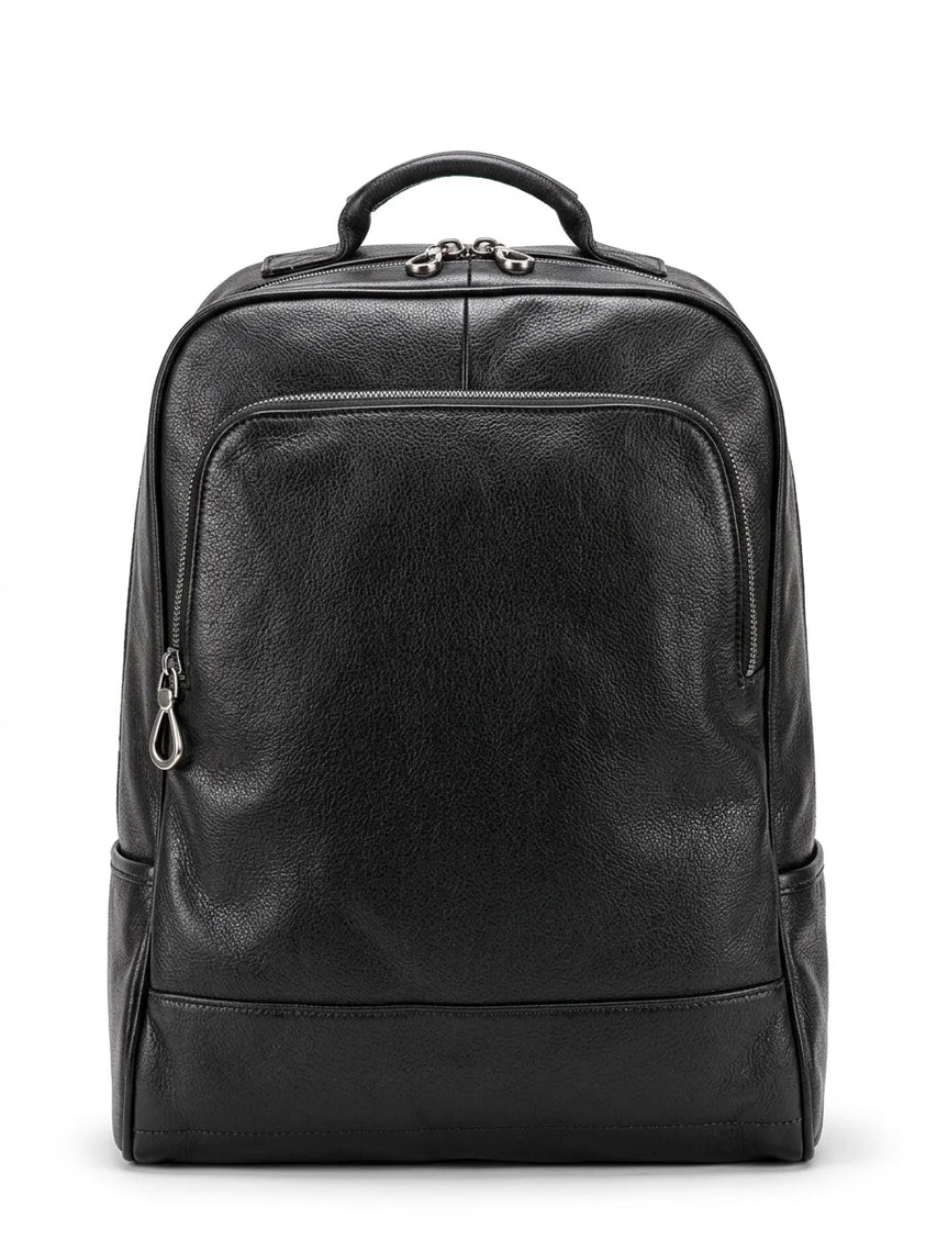 Sac à dos cuir véritable homme ordinateur élégant - Vue 1 - Sac