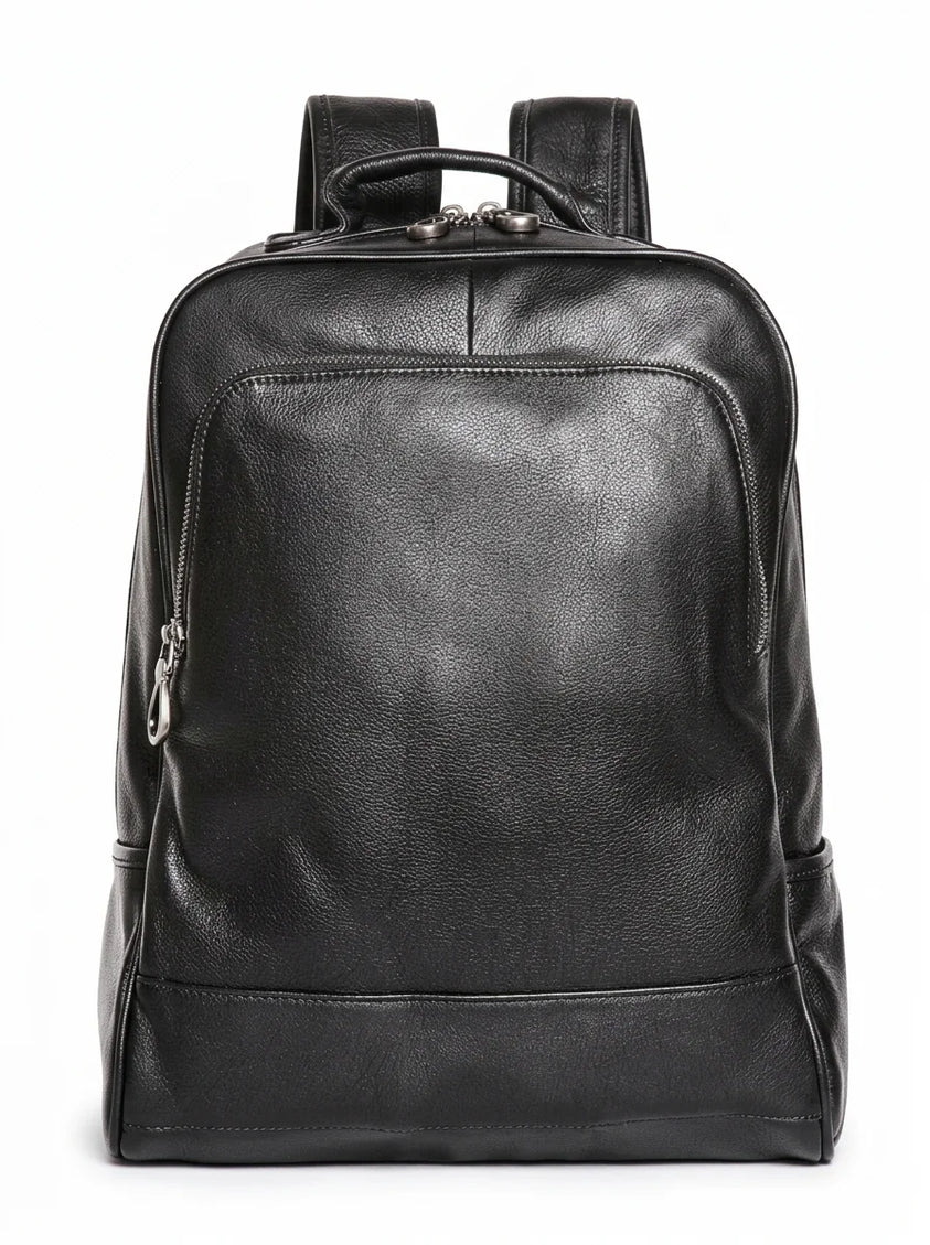 Sac à dos cuir véritable homme ordinateur élégant - Vue 1 - Sac