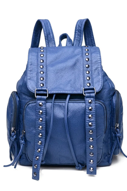 Sac à dos femme cuir vegan élégant quotidien - Vue 1 - Sac