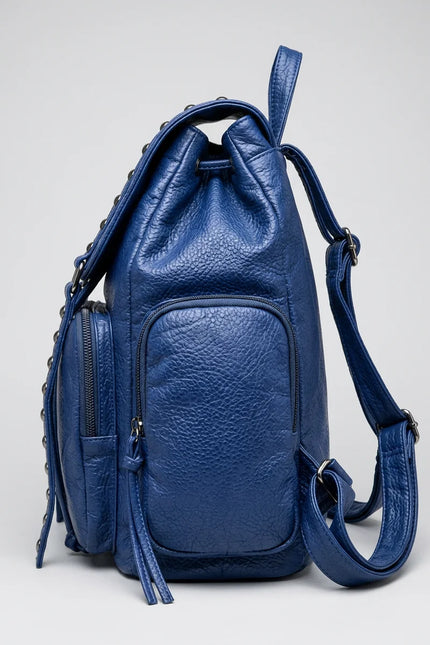 Sac à dos femme cuir vegan élégant quotidien - Vue 3 - Sac