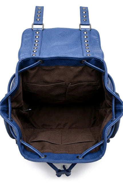 Sac à dos femme cuir vegan élégant quotidien - Vue 6 - Sac