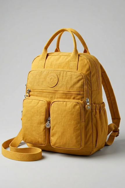 Sac à dos nylon imperméable collège voyage - Vue 1 - Sac