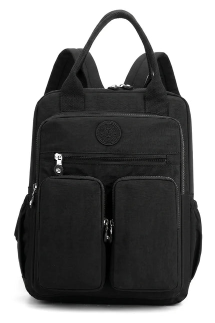 Sac à dos nylon imperméable collège voyage - Vue 1 - Sac