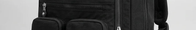 Sac à dos nylon imperméable collège voyage - Vue 2 - Sac