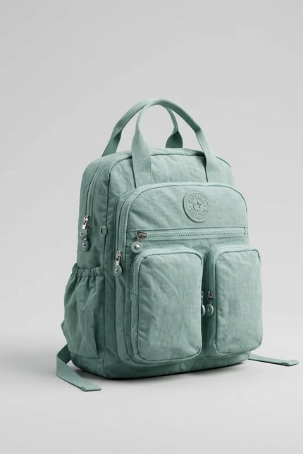 Sac à dos nylon imperméable collège voyage - Vue 3 - Sac