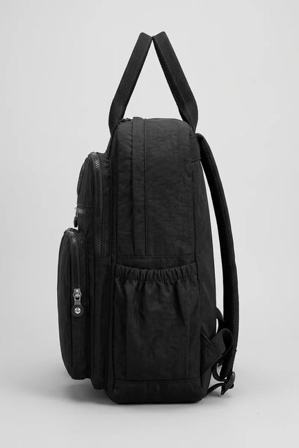 Sac à dos nylon imperméable collège voyage - Vue 3 - Sac