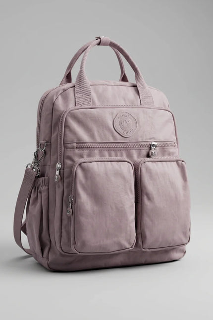 Sac à dos nylon imperméable collège voyage - Vue 4 - Sac