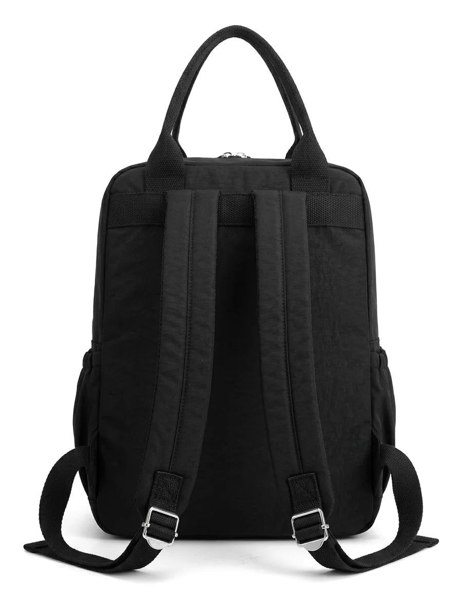 Sac à dos nylon imperméable collège voyage - Vue 4 - Sac