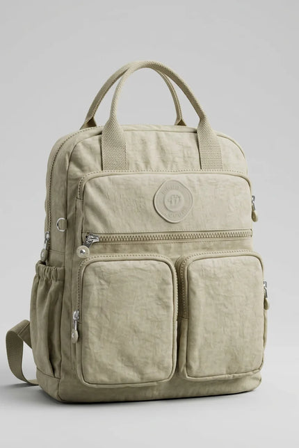 Sac à dos nylon imperméable collège voyage - Vue 5 - Sac
