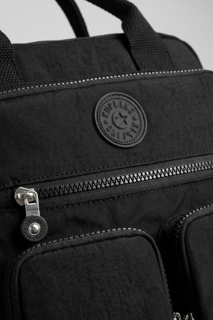 Sac à dos nylon imperméable collège voyage - Vue 5 - Sac