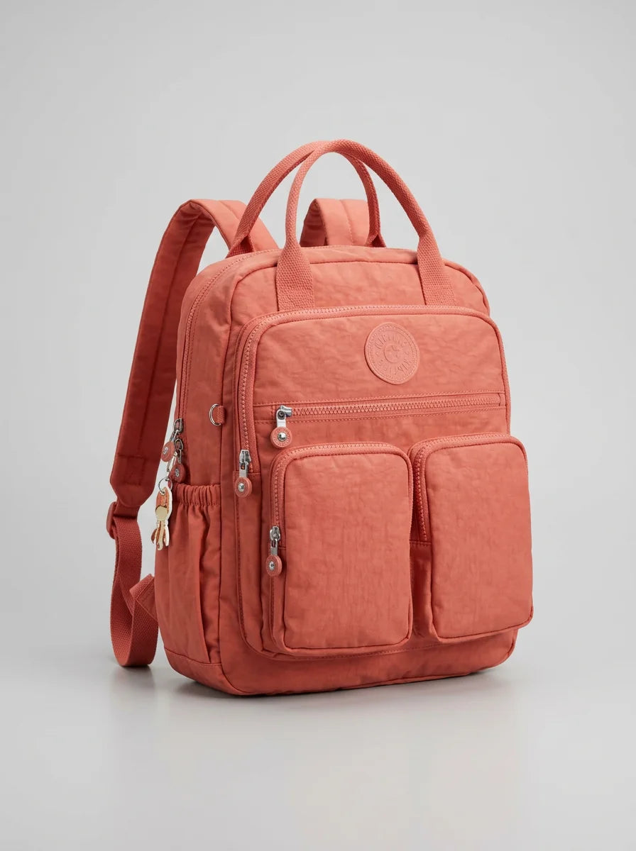 Sac à dos nylon imperméable collège voyage - Vue 7 - Sac