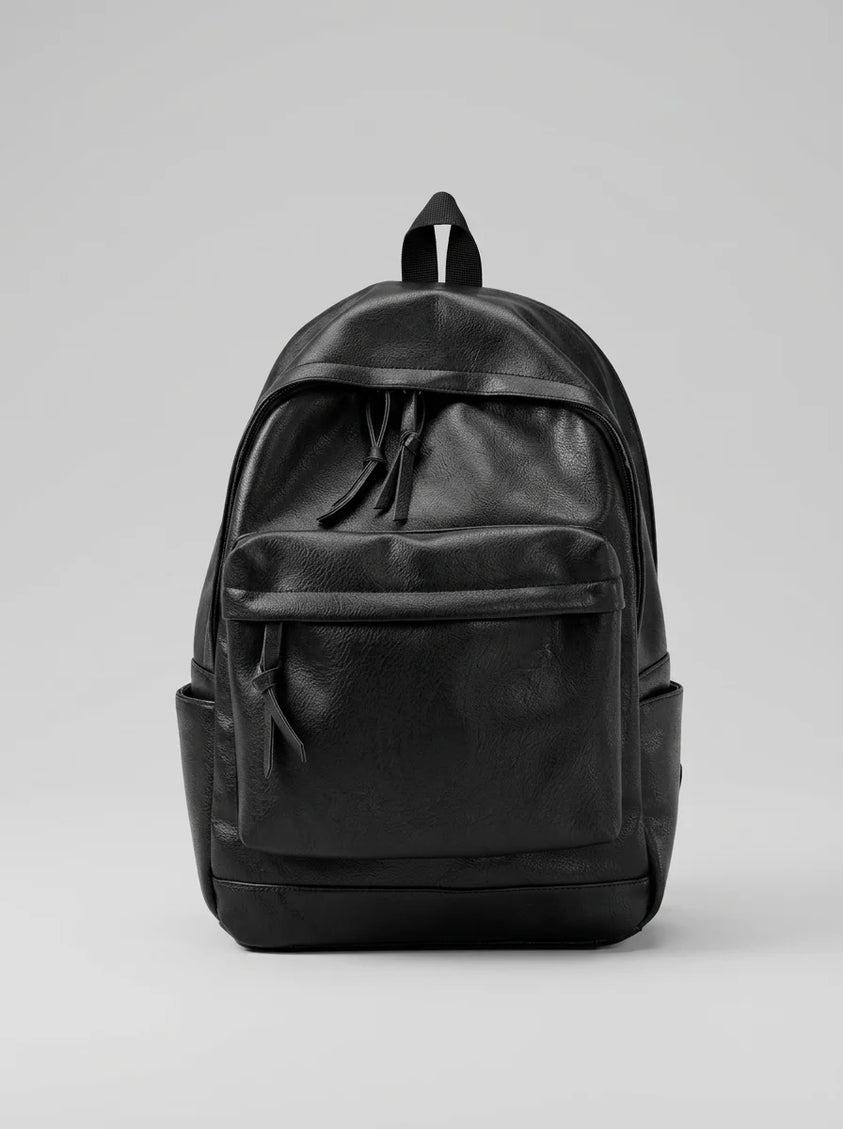 Sac à dos ordinateur 17 pouces cuir vegan femme - Vue 2 - Sac