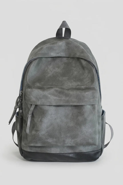 Sac à dos ordinateur 17 pouces cuir vegan femme - Vue 3 - Sac