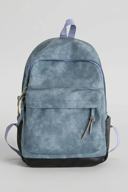 Sac à dos ordinateur 17 pouces cuir vegan femme - Vue 4 - Sac
