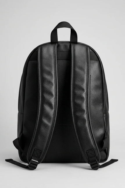 Sac à dos ordinateur 17 pouces cuir vegan femme - Vue 4 - Sac