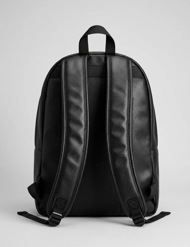 Sac à dos ordinateur 17 pouces cuir vegan femme - Vue 4 - Sac