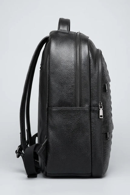 Sac à dos ordinateur femme cuir élégant business - Vue 4 - Sac
