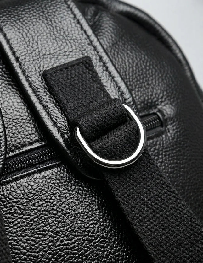 Sac à dos ordinateur femme cuir élégant business - Vue 5 - Sac