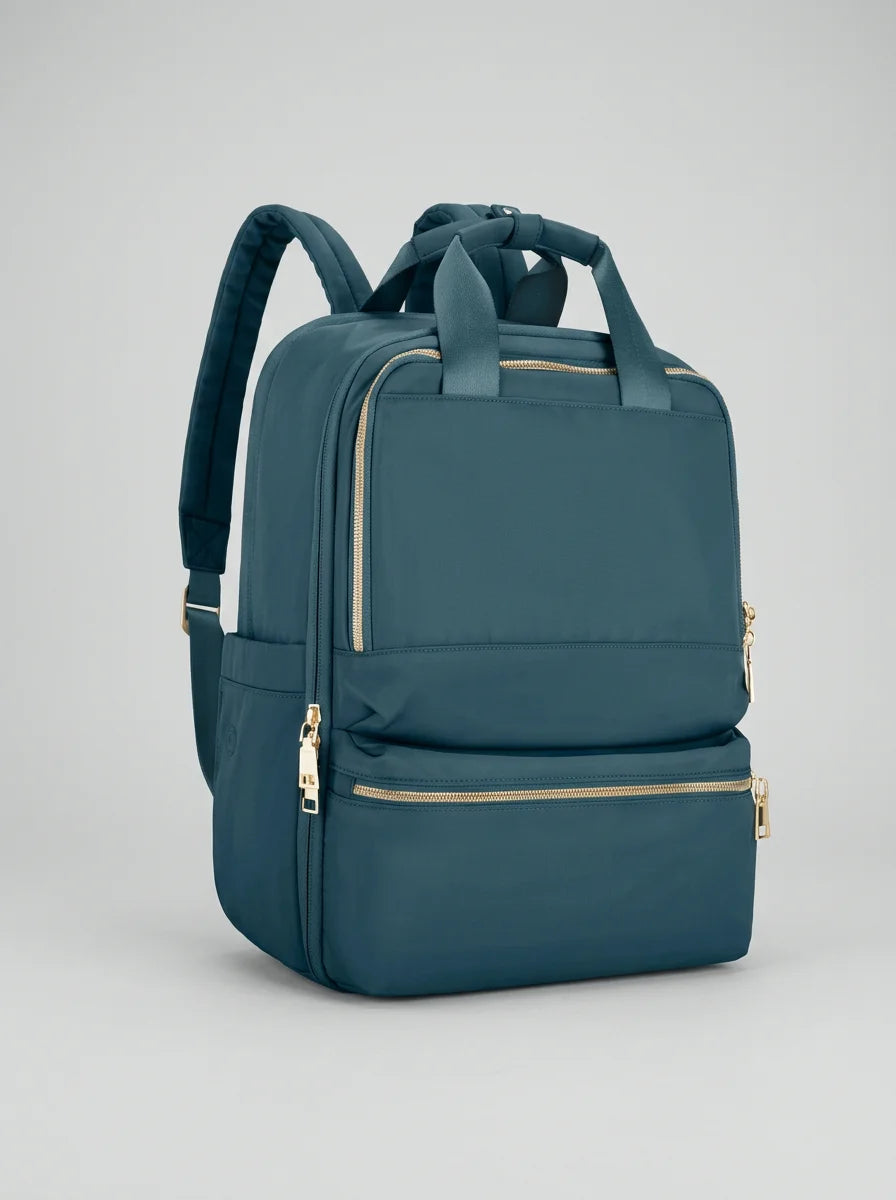 Sac à dos ordinateur 14 pouces nylon imperméable femme - Vue 1 - Sac