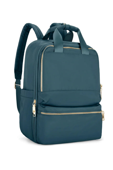 Sac à dos ordinateur 14 pouces nylon imperméable femme - Vue 1 - Sac