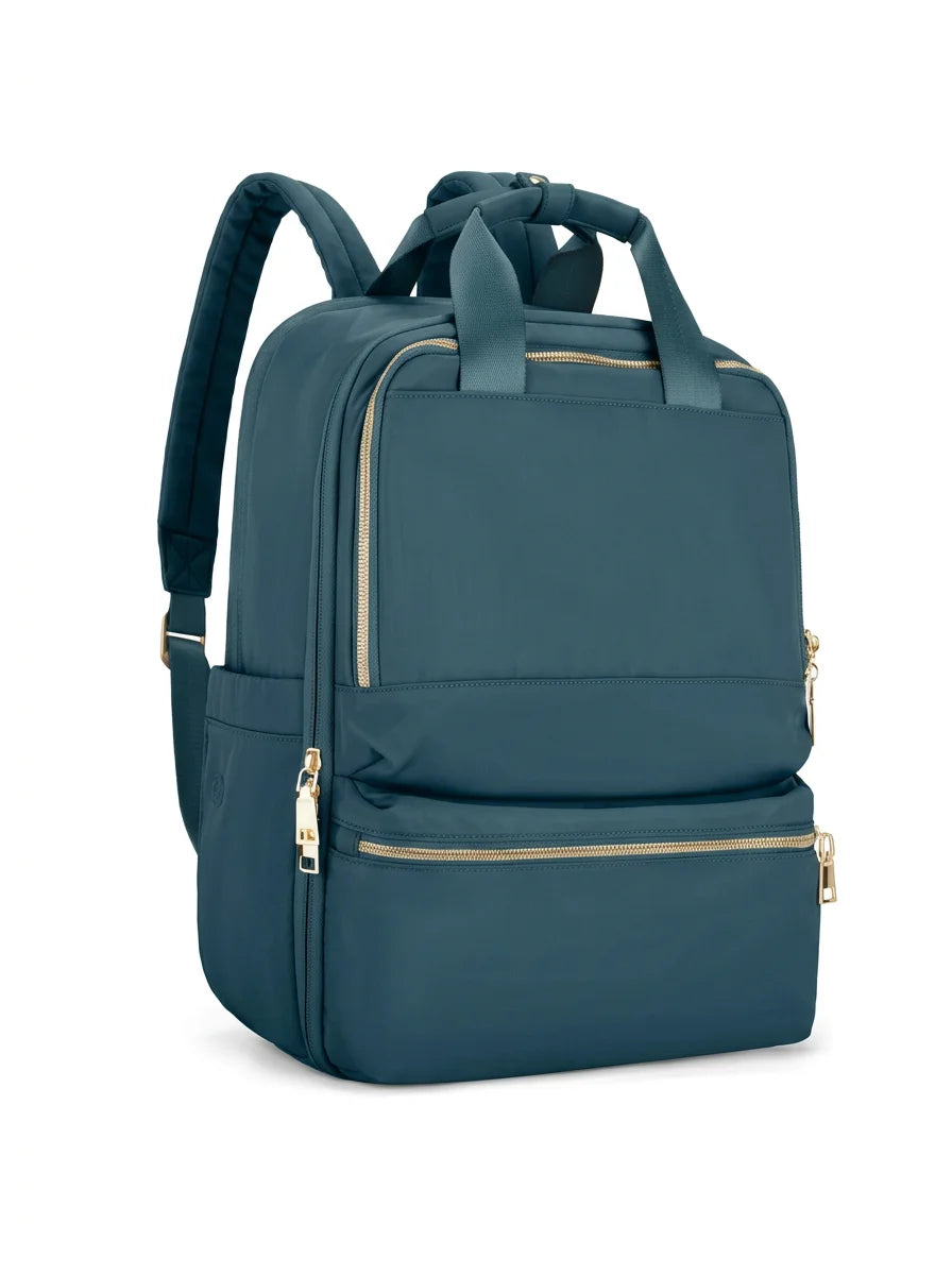 Sac à dos ordinateur 14 pouces nylon imperméable femme - Vue 1 - Sac