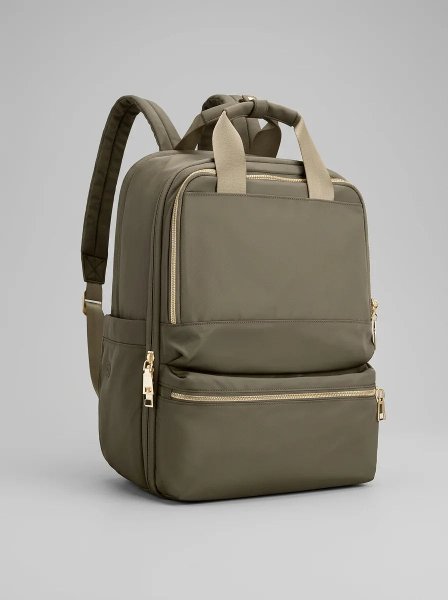 Sac à dos ordinateur 14 pouces nylon imperméable femme - Vue 2 - Sac