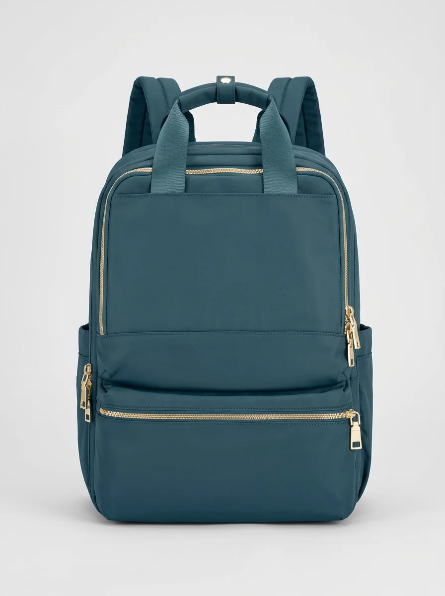 Sac à dos ordinateur 14 pouces nylon imperméable femme - Vue 2 - Sac