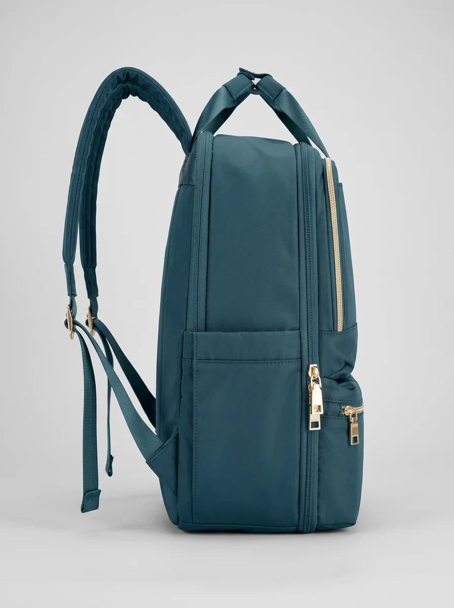 Sac à dos ordinateur 14 pouces nylon imperméable femme - Vue 3 - Sac