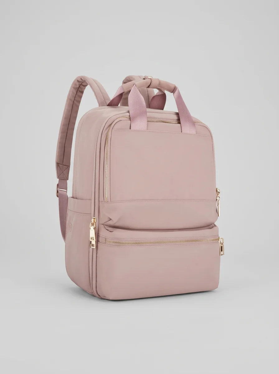 Sac à dos ordinateur 14 pouces nylon imperméable femme - Vue 4 - Sac