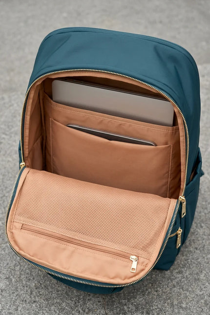 Sac à dos ordinateur 14 pouces nylon imperméable femme - Vue 4 - Sac