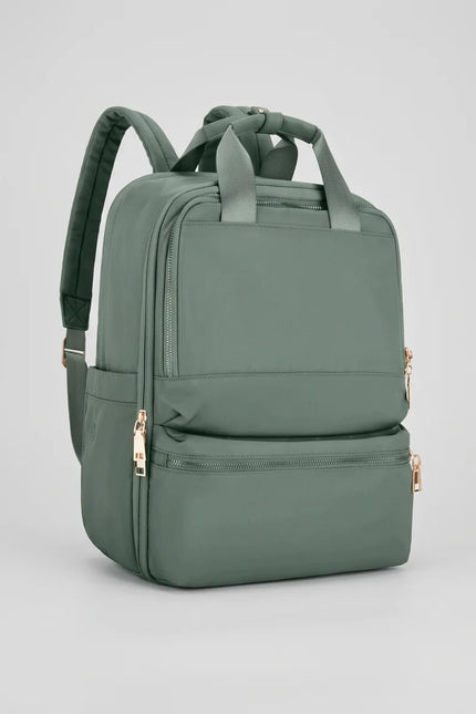 Sac à dos ordinateur 14 pouces nylon imperméable femme - Vue 5 - Sac